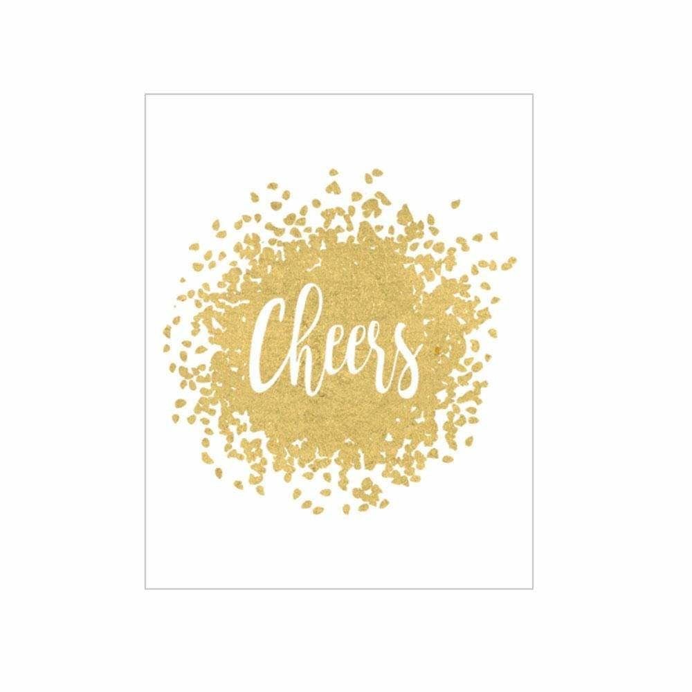 Cheers! Gift Enclosure Cards - 4 Mini Cards &amp; 4 Envelopes