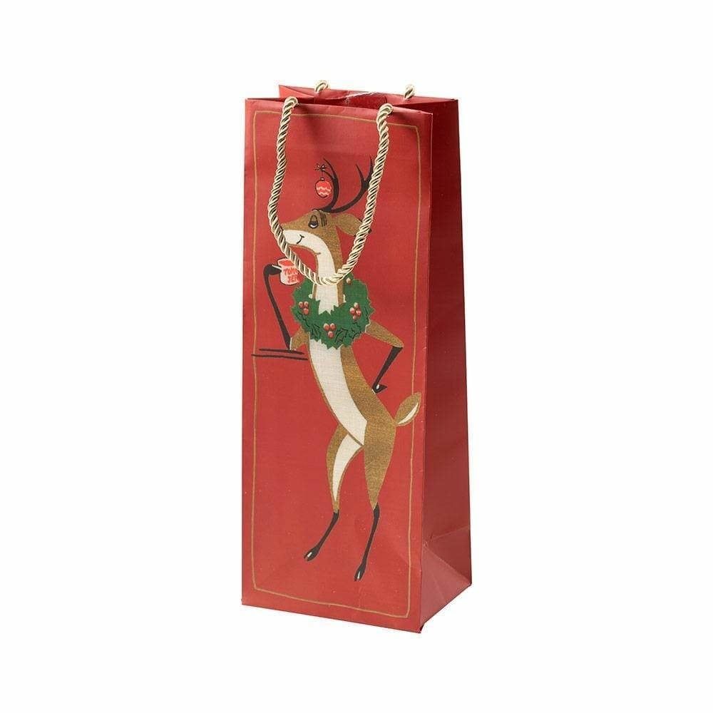Oh Deer! Wine &amp; Bottle Gift Bag - 1 Each
