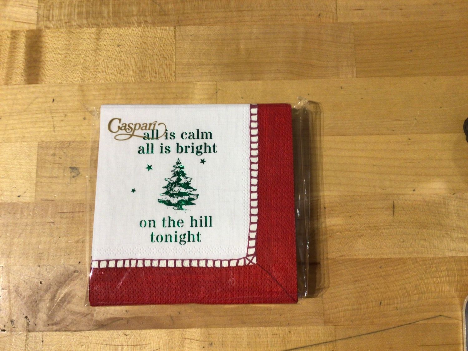 All is Calm on the Hill Tonight Cocktail Napkins - 24 Per Package