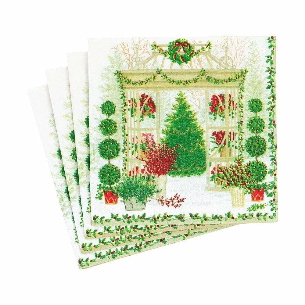 Winter Conservancy Paper Cocktail Napkins - 20 Per Package