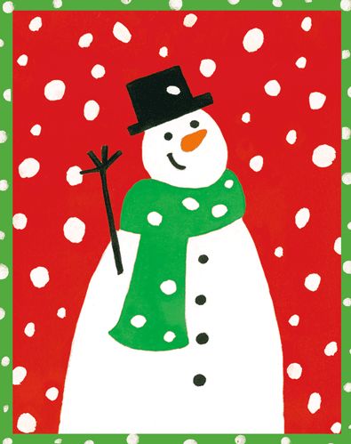 Leon Christmas Card Boxed 16 cards &amp; envelopes