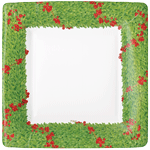 Boxwood Trellis Paper Salad &amp; Dessert Plates- 8 Per Package