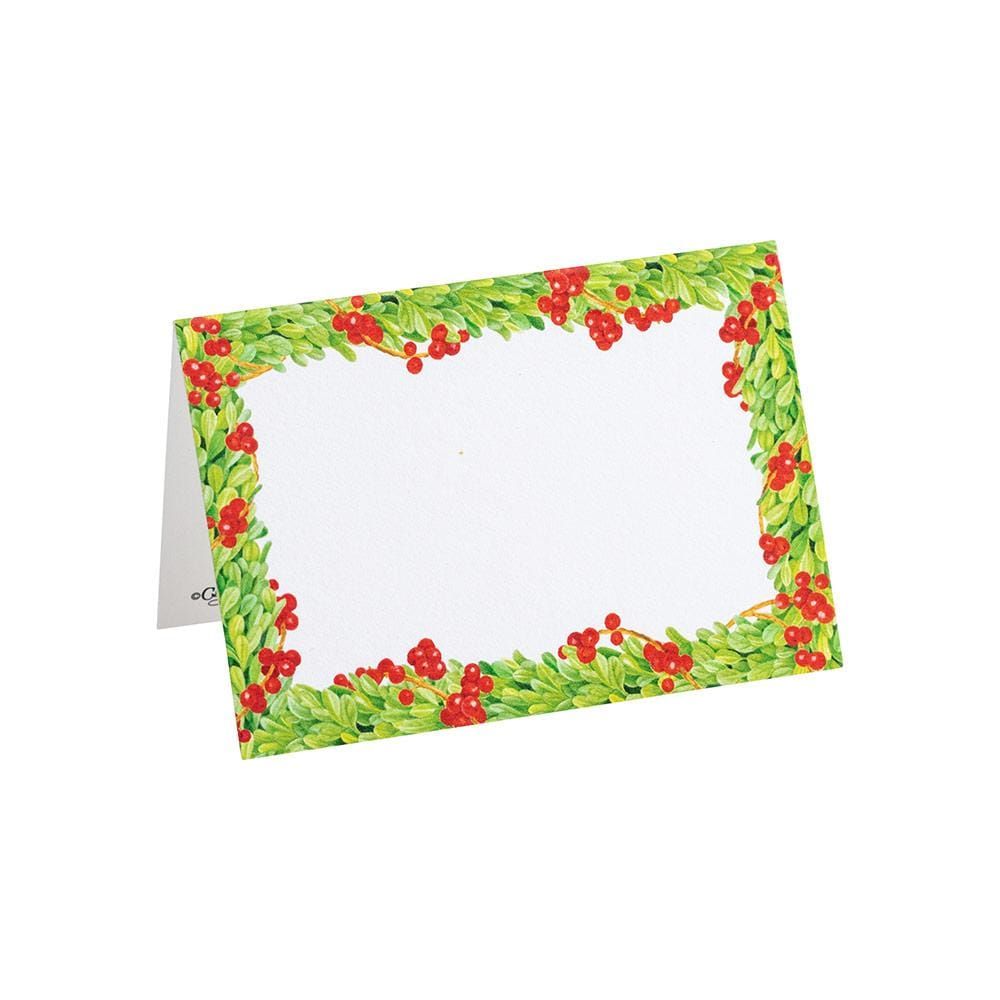 Boxwood Trellis Place Cards 8pk