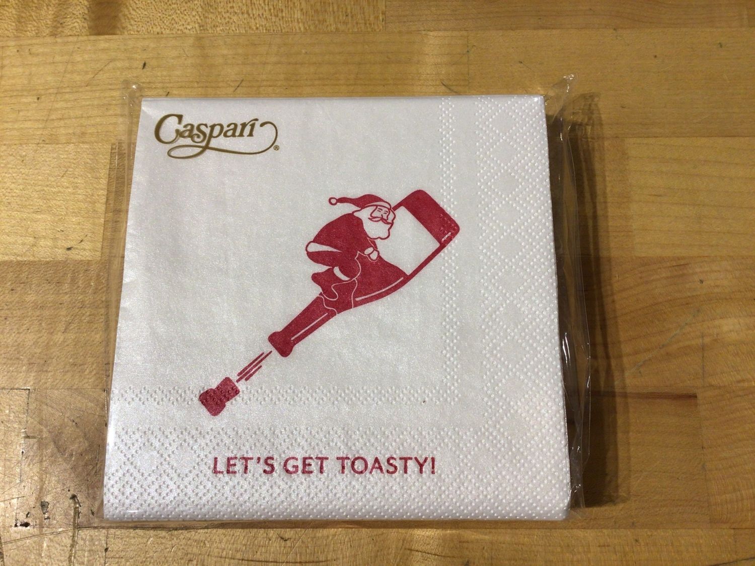 Let’s Get Toasty Cocktail Napkins - 24 Per Package