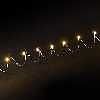 25L USB LED Warm White Starry Light Silver Wire 8'