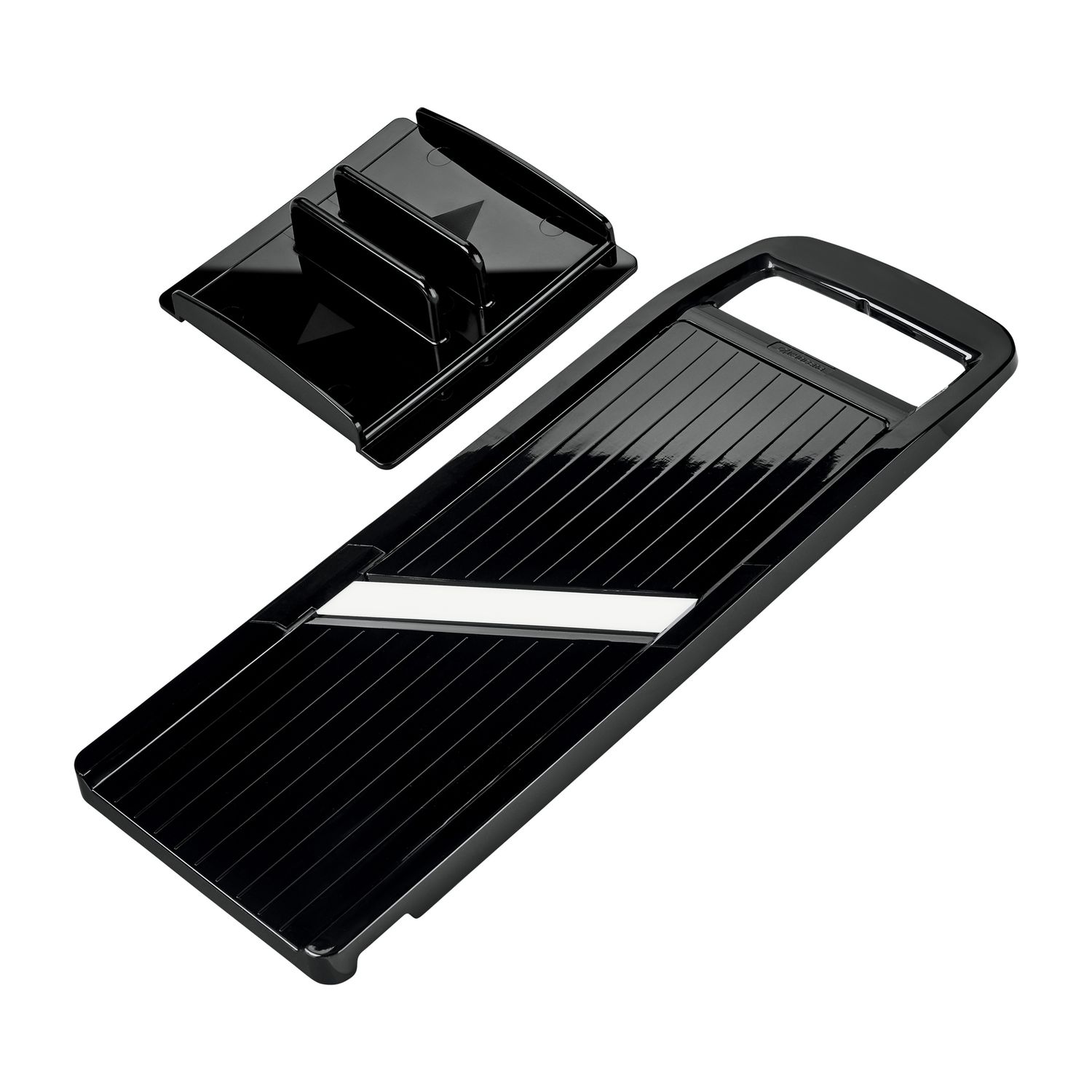 Wide Adjustable Ceramic Slicer Black