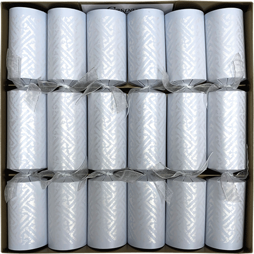 Fretwork Pearl Everyday Crackers - 6 per box 12"