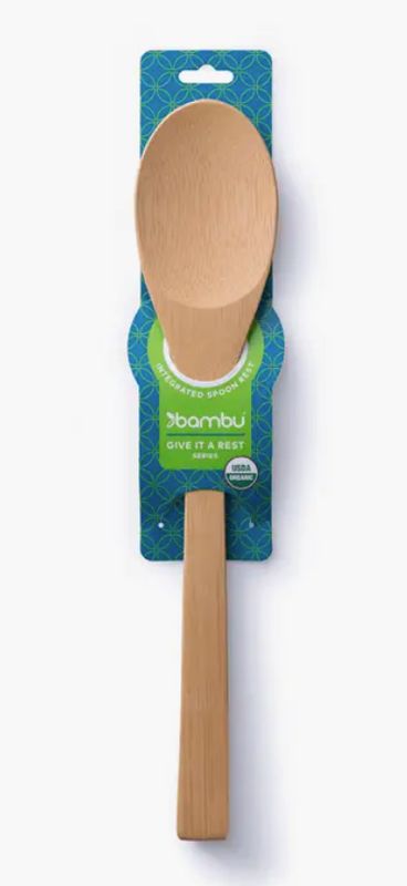 “Give It A Rest” Bamboo Spoon