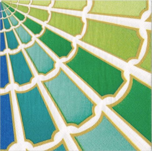 Color Wheel Paper Luncheon Napkins - 20 Per Package