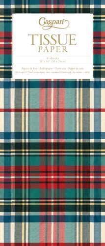 Dress Stewart Tartan Tissue Pkg 4 Sheets