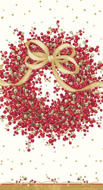 Pepperberry Paper Guest Towel Napkins - 15 Per Package