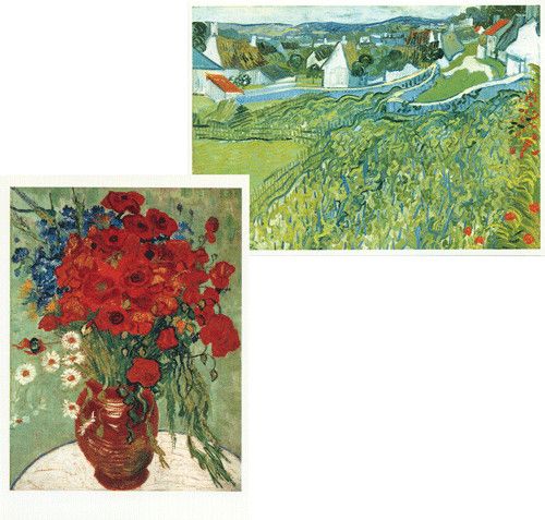 Van Gogh Assorted Notes 8 In