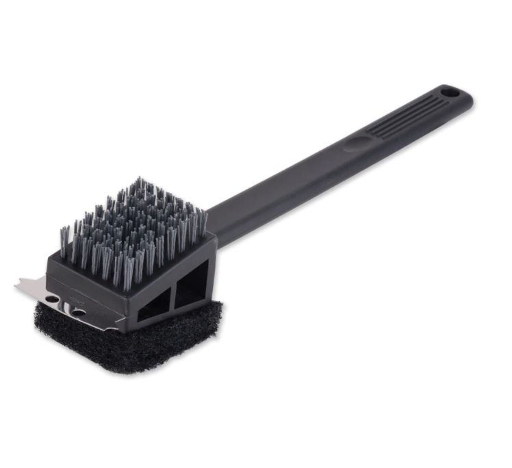 Nylon Grill Brush 3-in-1