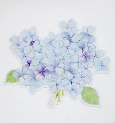 Hydrangea Sticker