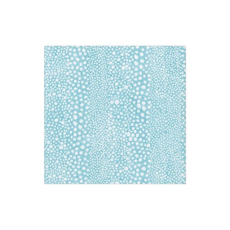 Pebble Paper Linen Cocktail Napkins in Seafoam - 15 Per Package