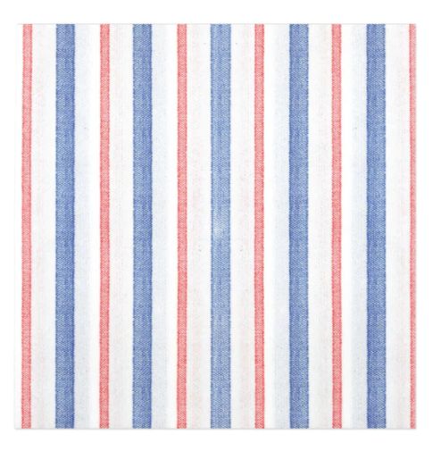 Papersoft Americana Stripe Cocktail Napkins (Pack of 20)