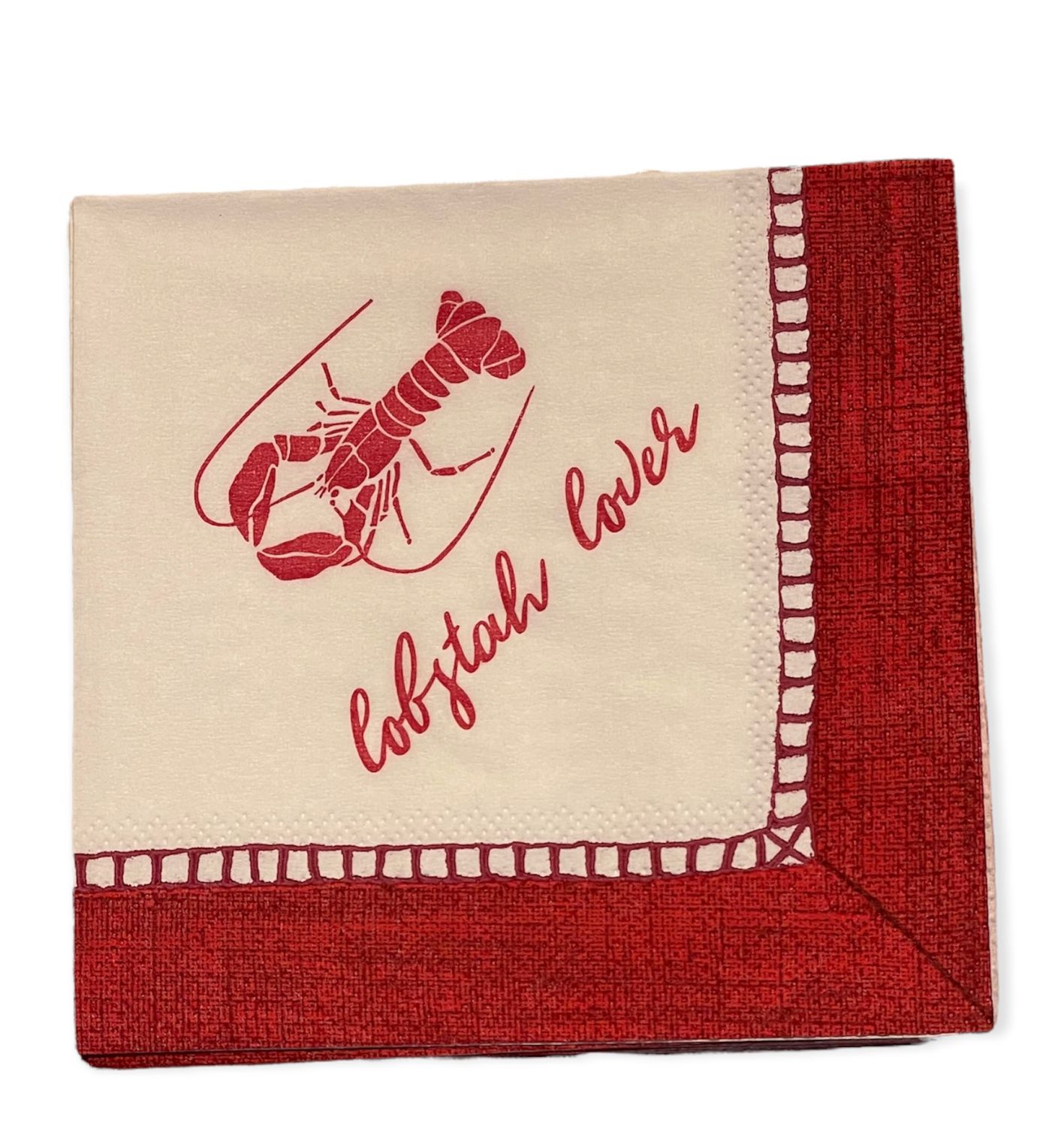 Lobstah Lover Cocktail Napkins - 24 Per Package