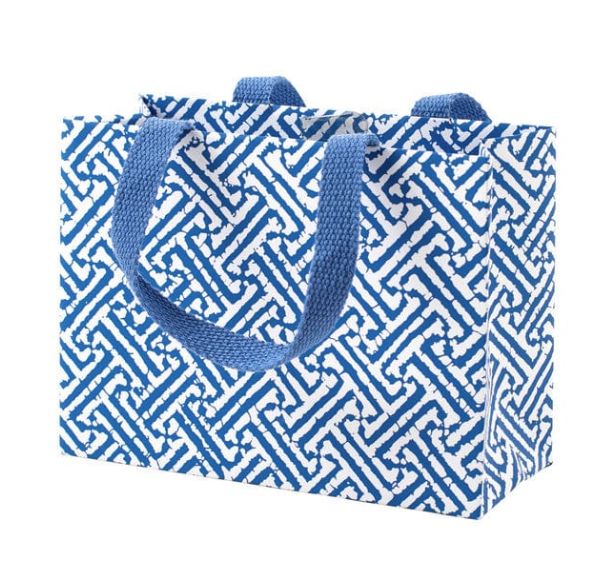Fretwork Small Gift Bag in Blue - 1 Each