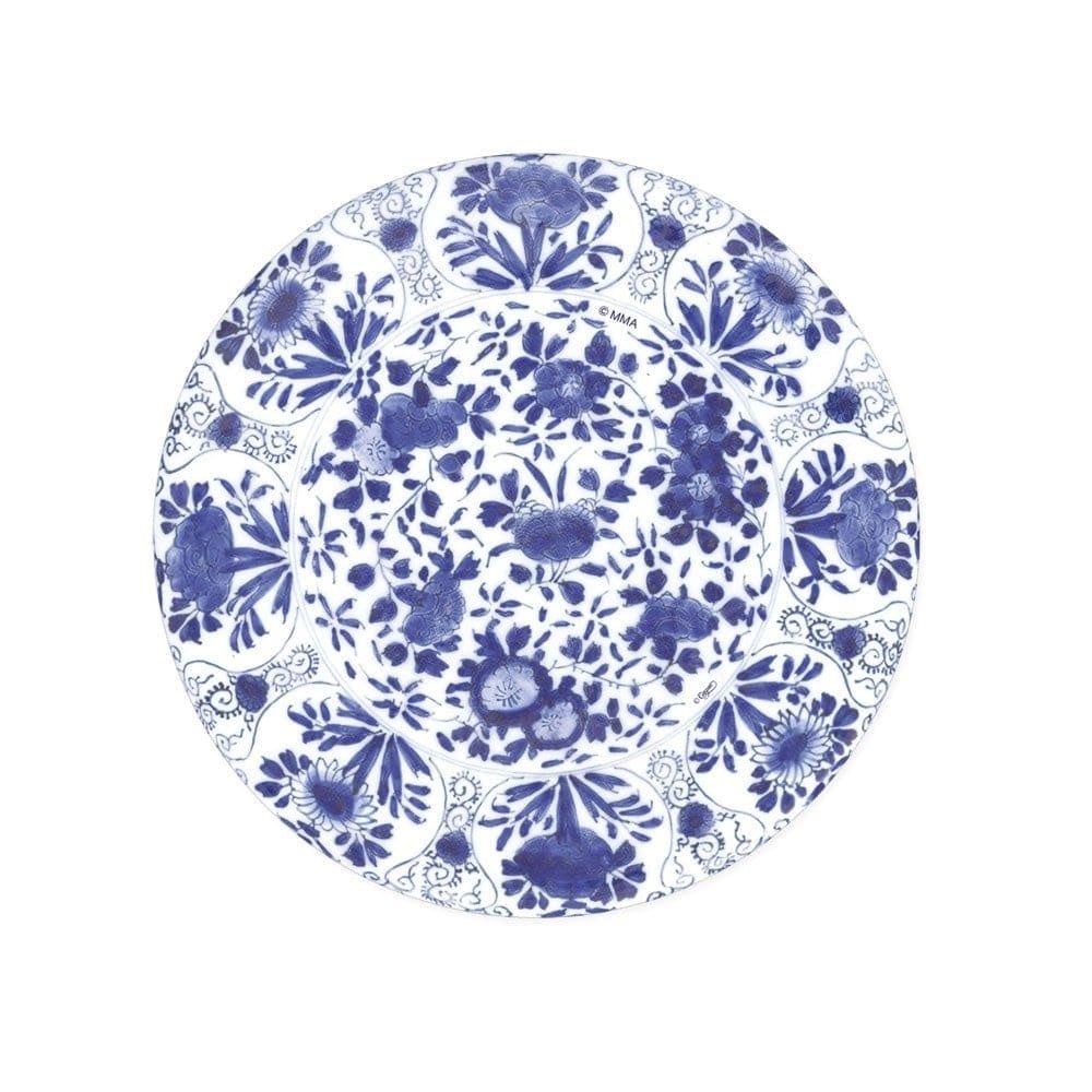 Delft Paper Salad Plates in Blue - 8 Per Package