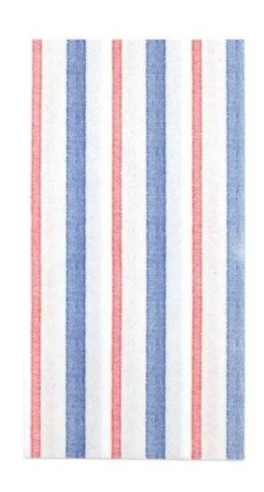 Papersoft Americana Stripe Guest Towels (Pack of 20)