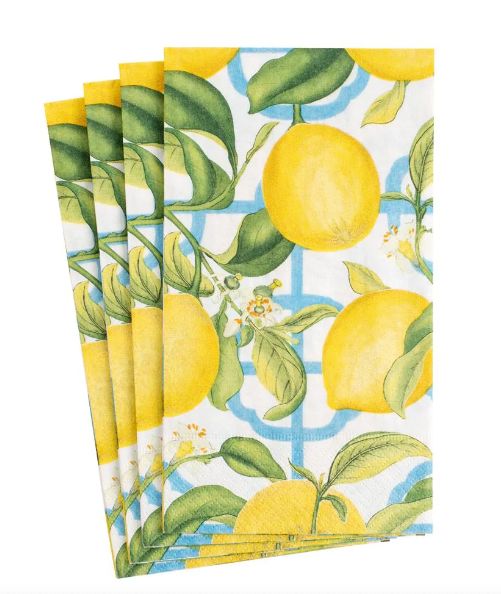Seville Paper Guest Towel Napkins in Ivory - 15 Per Package