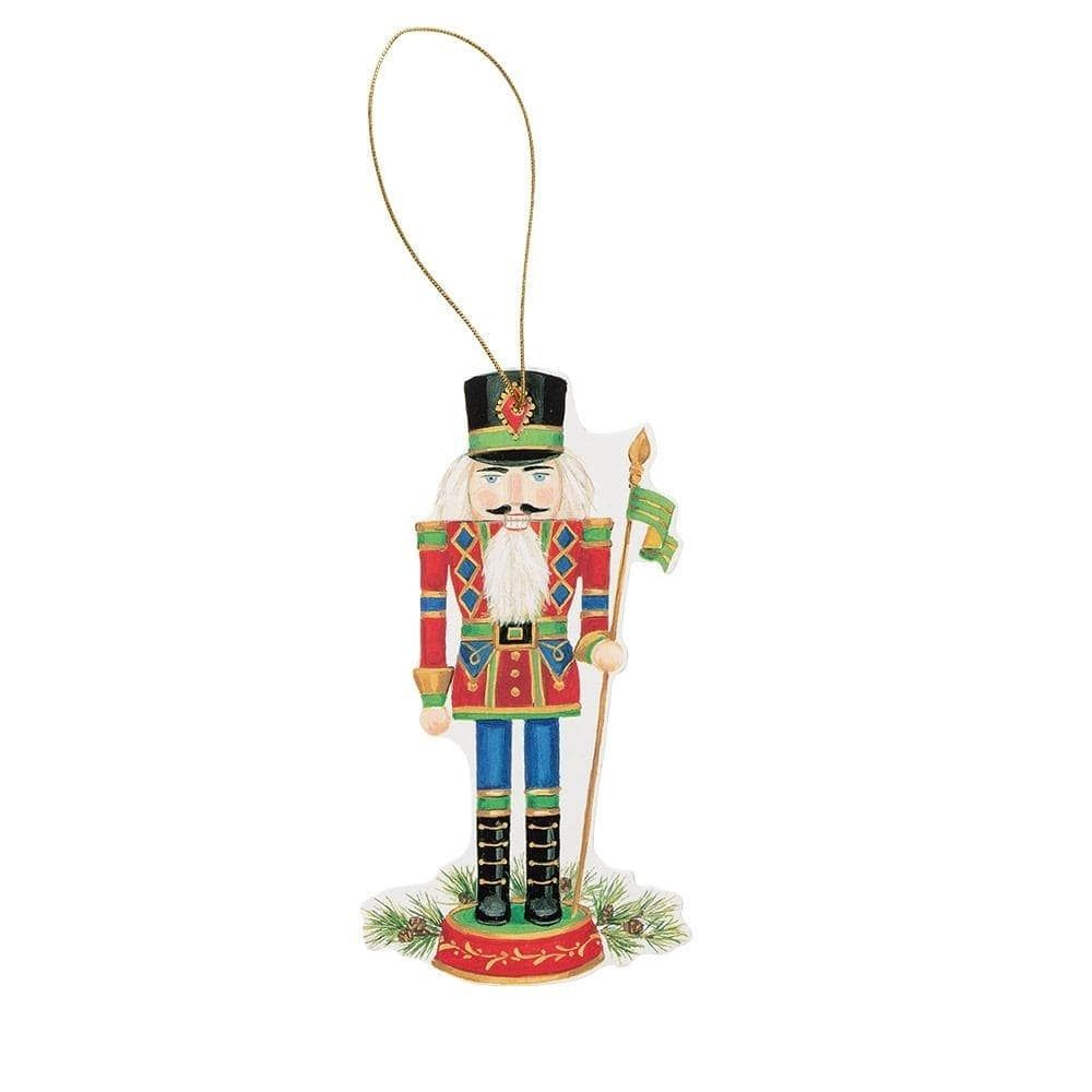 Nutcrackers Decorative Die-Cut Gift Tag - 4 Per Package
