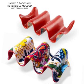 Taco Holder Multiple - Red