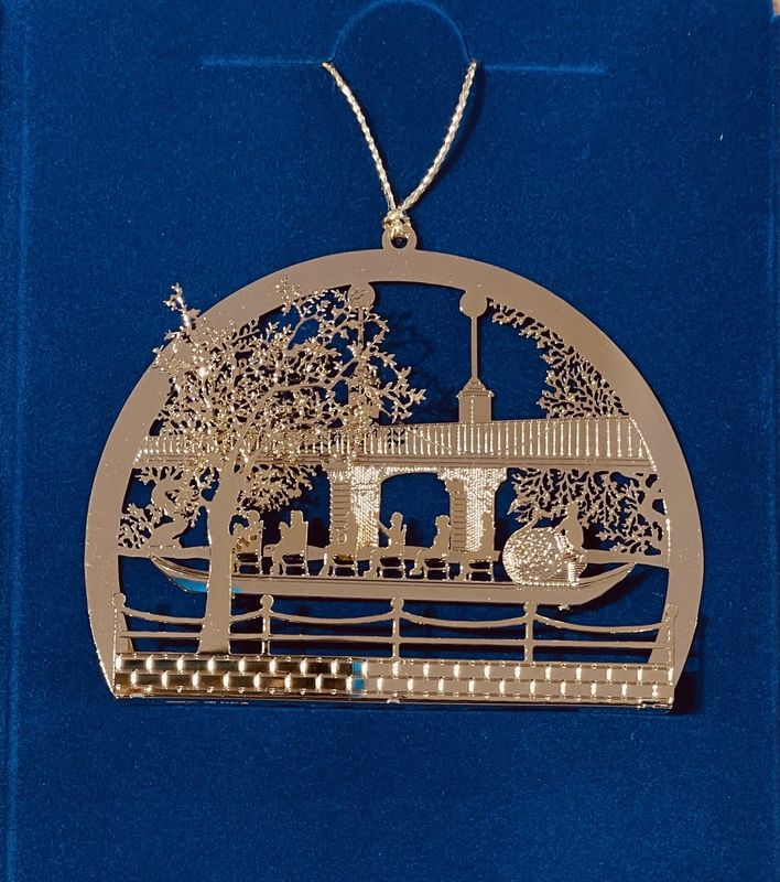 Swanboat Ornament