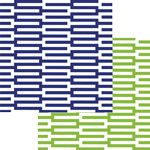 Zipper Navy/white Reversible Roll Wrap 30 Inch X 8ft-2 Inch Core
