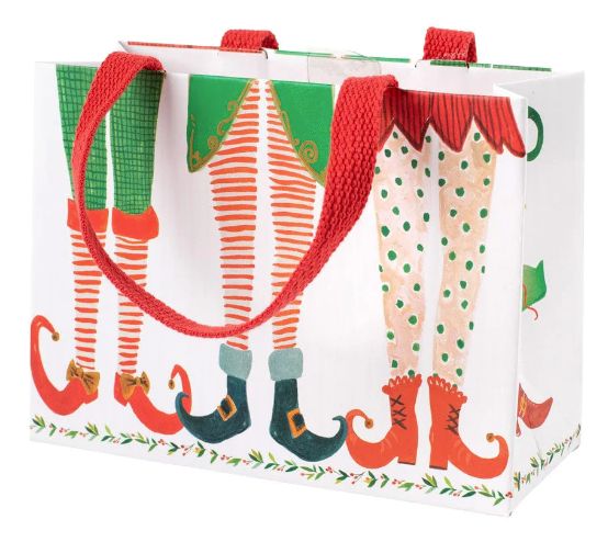 Elf Stockings Small Gift Bag - 1 Each