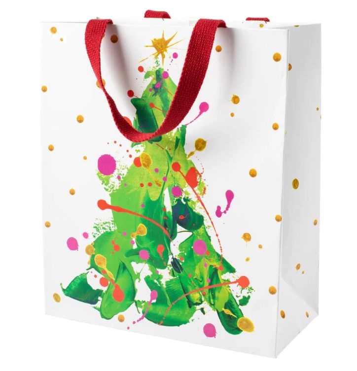 Splatter Tree Large Gift Bag - 1 Each