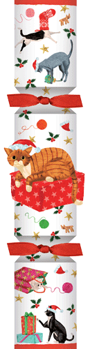 Christmas Mischief Cat Pet Favor - Single Item 13 Inch