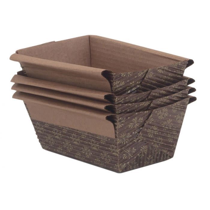 Regency Natural Loaf Pan, 1/4lb, Set of 4