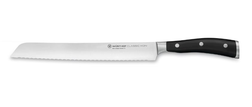 Ikon 9" Bread Knife Double Serrated