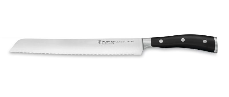 Ikon 9" Bread Knife Double Serrated
