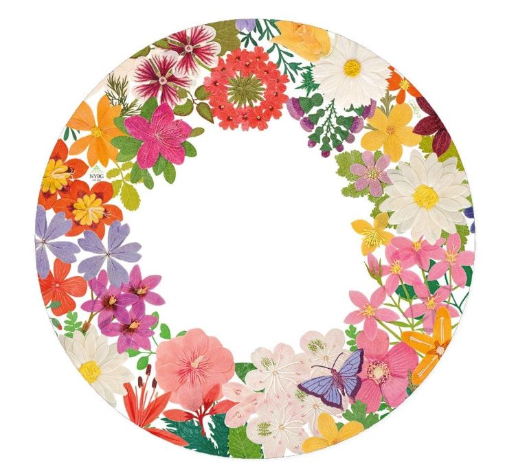 Halsted Floral Paper Dinner Plates - 8 Per Package