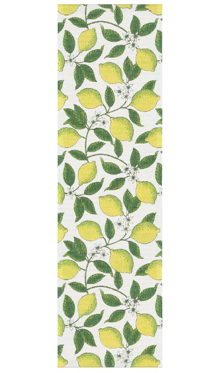 Citroner Bla Table Runner 14" x 47"