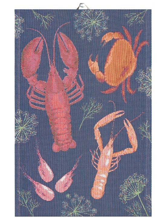 Seafood Feast Hand Towel 16" x 24"