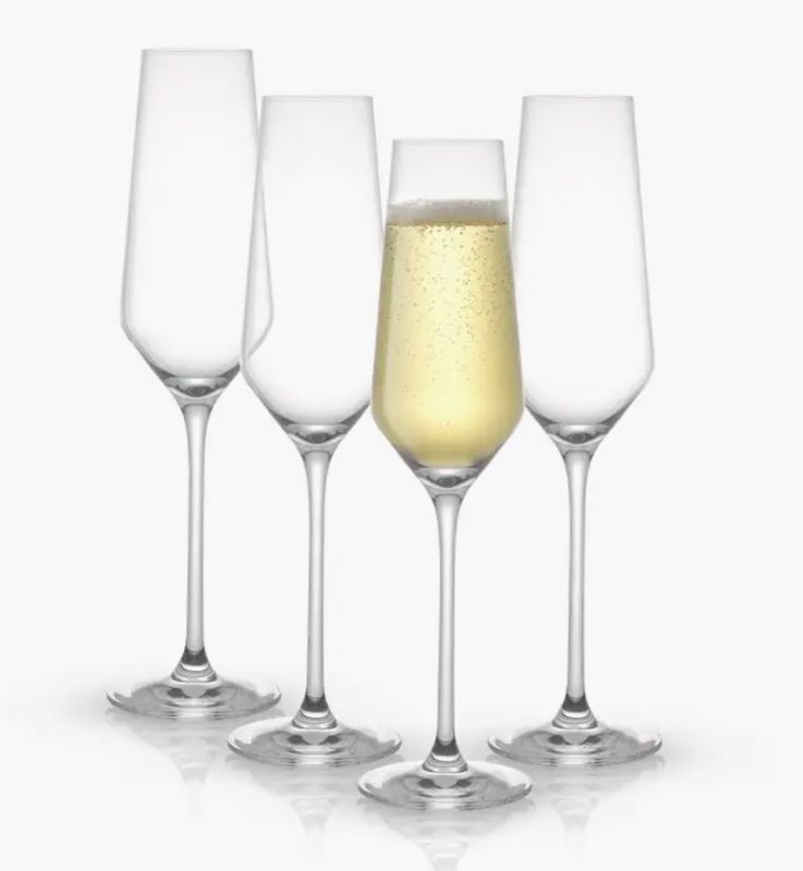 Layla Champagne Glasses 6.7 Oz set of 4