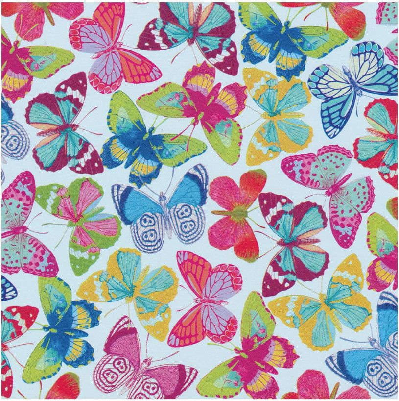 Butterflies Gift Wrapping Paper - 30 x 8 Roll