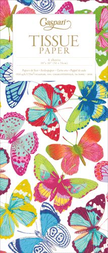 Butterflies Tissue Pkg 4 Sheets