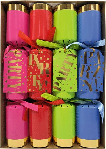 Party! Everyday Crackers - 8 per box 10"