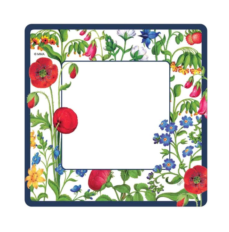 Cloisters Garden Square Salad &amp; Dessert Plates in White- 8 Per Package