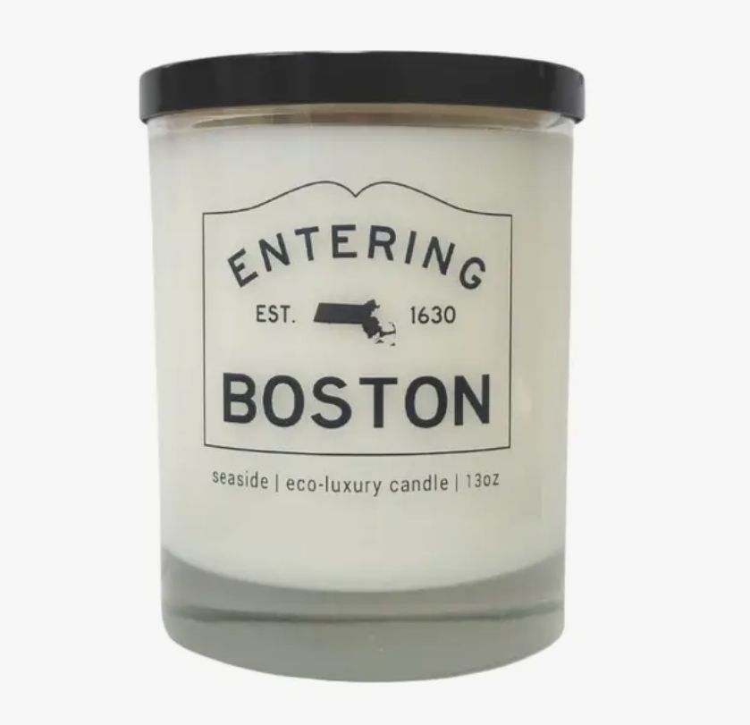 Entering Boston Candle 13oz. - Seaside Mist Scent
