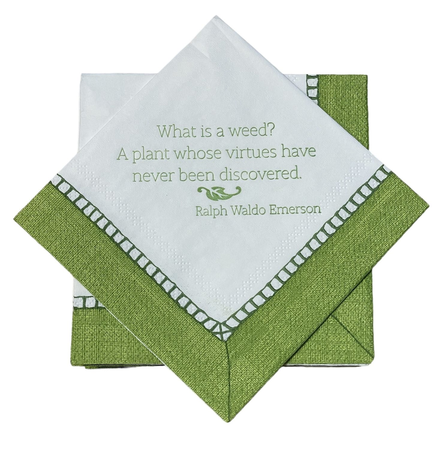 What is a Weed Cocktail Napkins - 24 per package