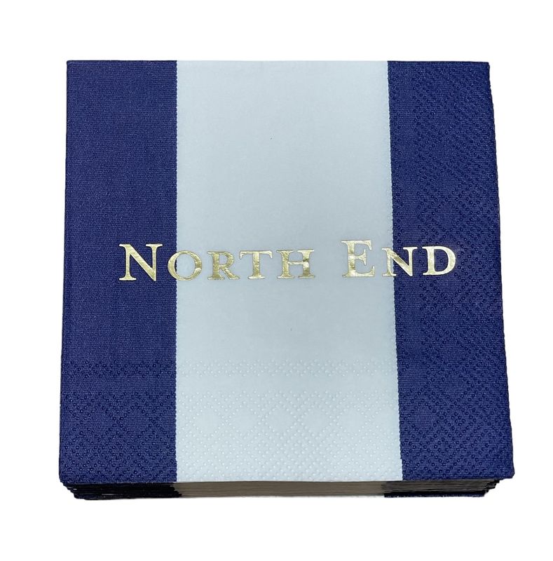 North End Cocktail Napkins - 24 Per Package