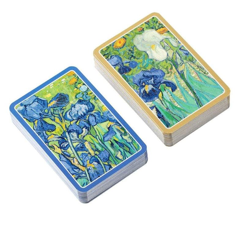 Van Gogh Irises Playing Cards - 2 Decks Included