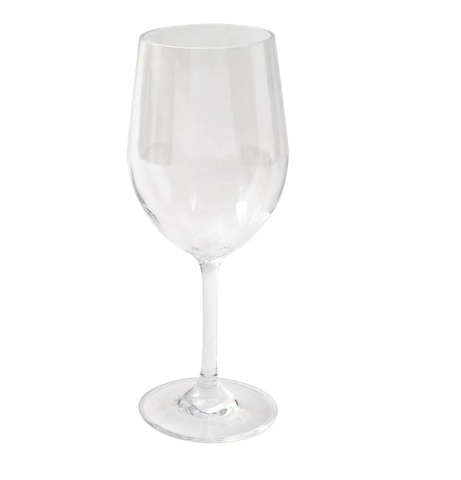 Acrylic 12oz White Wine Glass in Crystal Clear - 1 Each