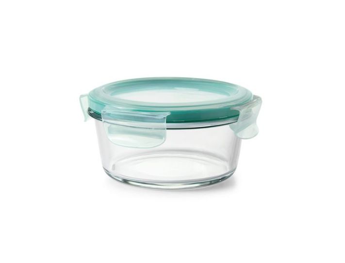 2 Cup Smart Seal Glass Round Container
