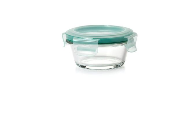 1 Cup Smart Seal Glass Round Container